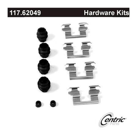 Centric Disc Brake Hardware Kit, Parts 117.62049